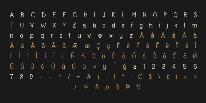 Fonts Of Chaos Myfonts