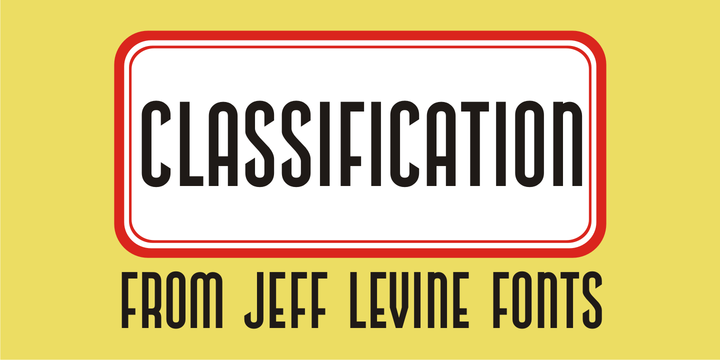 Classification JNL