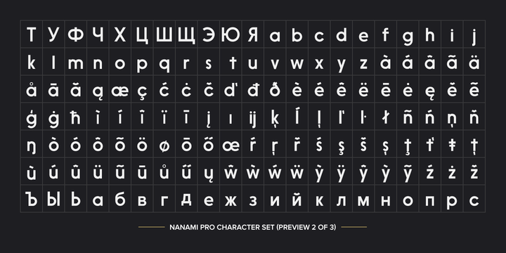 Nanami Pro Font Webfont Desktop Myfonts