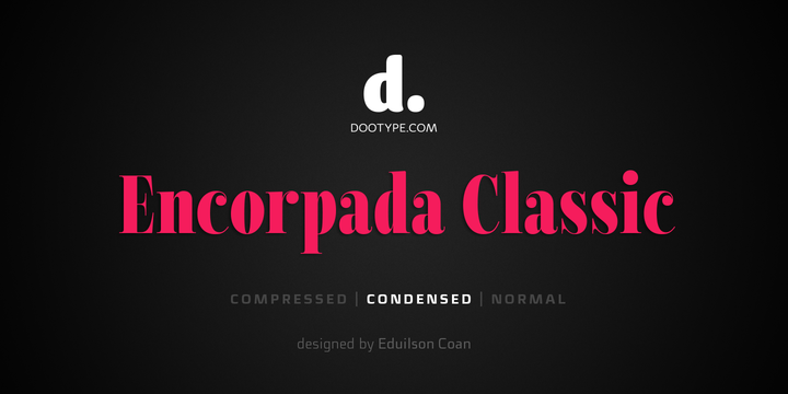 Encorpada Classic Condensed