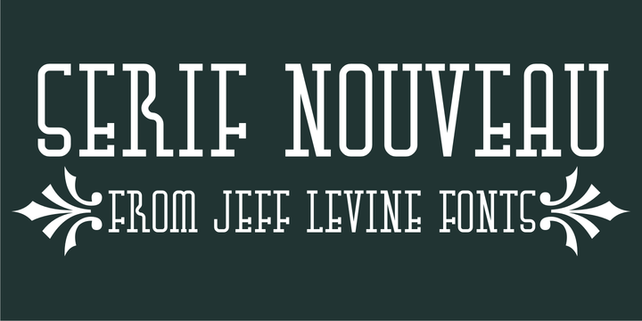 Serif Nouveau JNL 