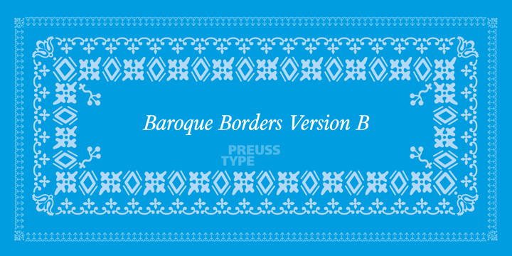 Baroque Borders B