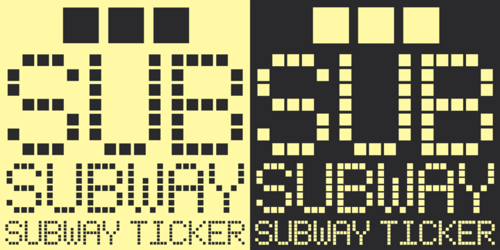 Subway Ticker