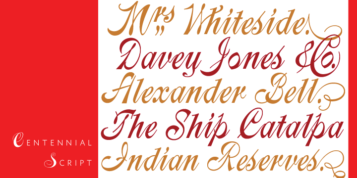 Centennial Script™