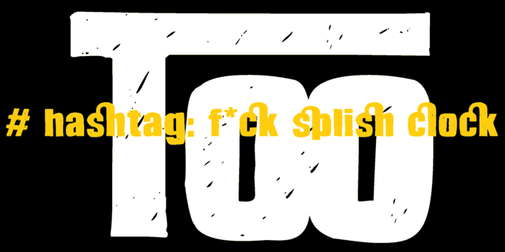 Hand Sketch Rough Poster