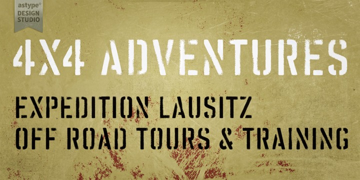 Vtg Stencil UK No 76™