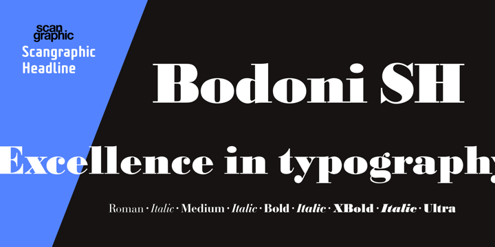 Bodoni SH™