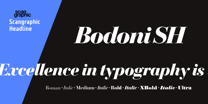 Bodoni SH™