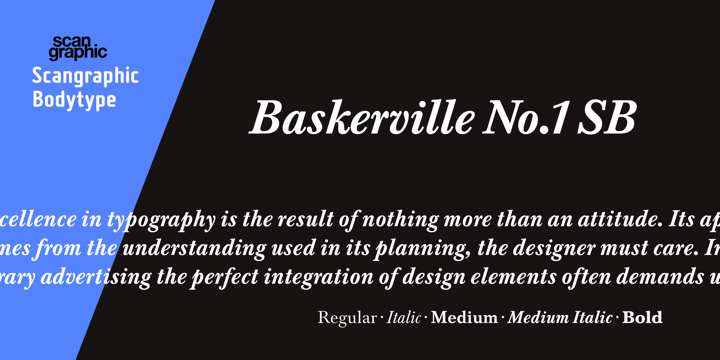 Baskerville No. 1 SB™