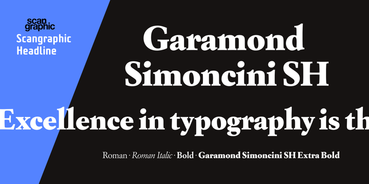 Garamond Simoncini SH®