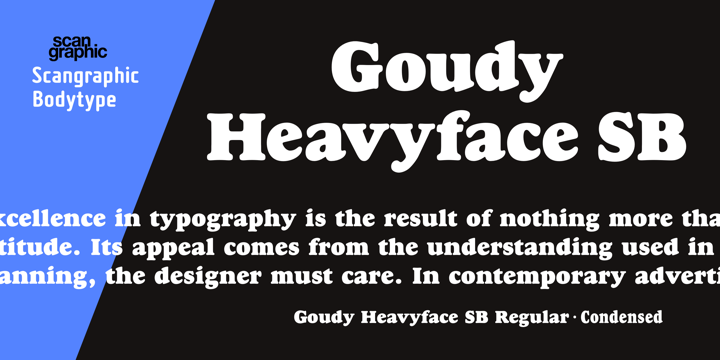 Goudy Heavyface SB™
