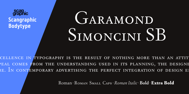 Garamond Simoncini SB®
