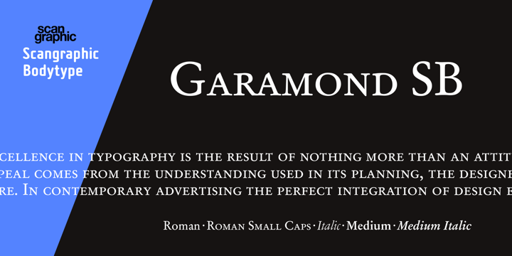 Garamond SB™