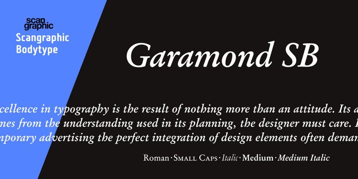 Garamond SB™