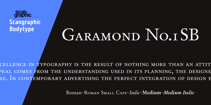 Garamond No. 1 SB™