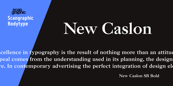 New Caslon SB™