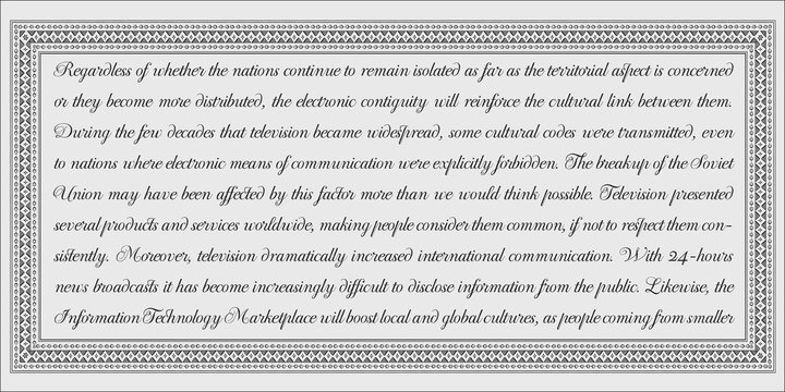 PF Bodoni Script Pro™