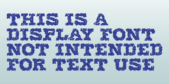 Display Brutal Rough