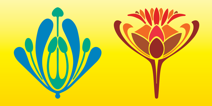 Art Nouveau Ornaments