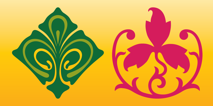 Art Nouveau Ornaments