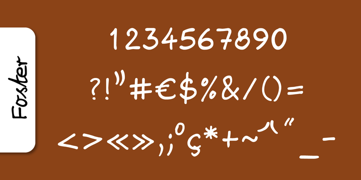 Foster Handwriting™