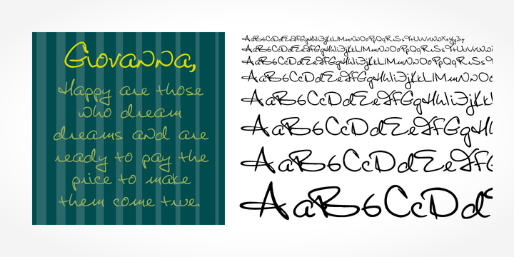 Giovanna Handwriting™