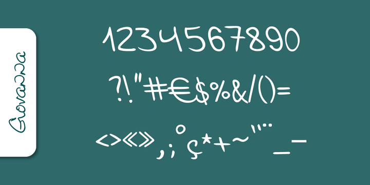 Giovanna Handwriting™