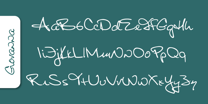 Giovanna Handwriting™