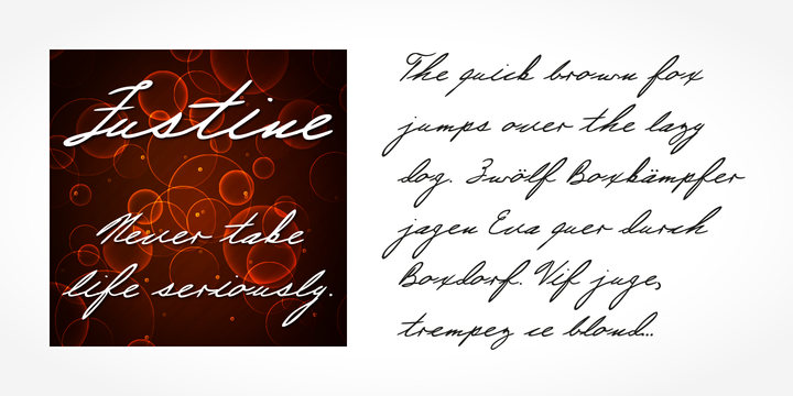 Justine Handwriting™