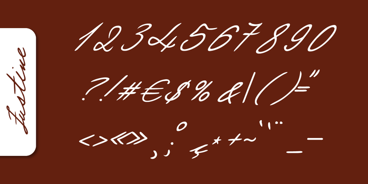 Justine Handwriting™