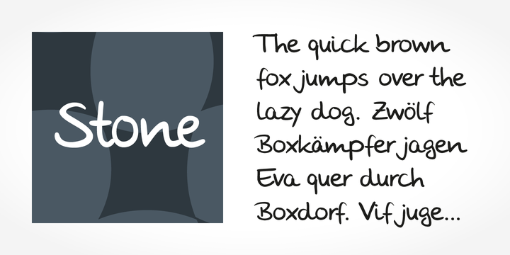 Stone Handwriting Pro™