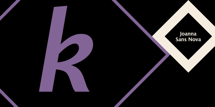 Joanna® Sans Nova