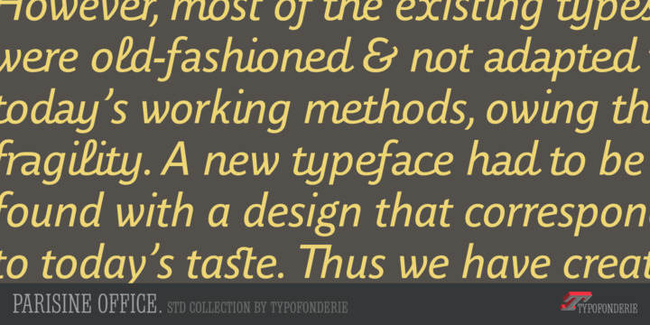 Parisine® Office Std
