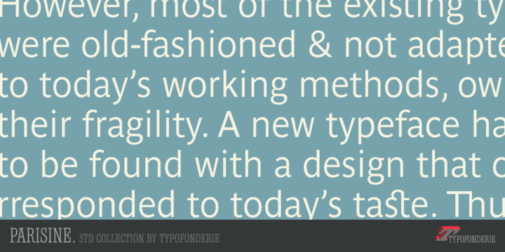 Parisine Std®
