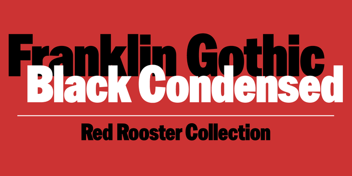 franklin gothic bold font free