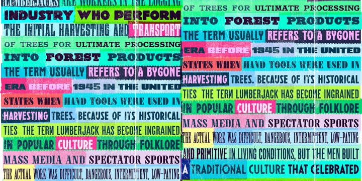 Wood Type Collection