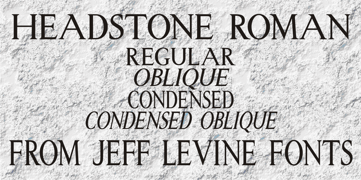 Headstone Roman JNL 