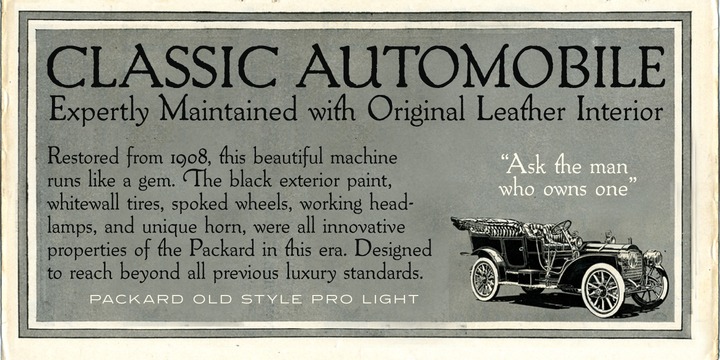 Packard Old Style™