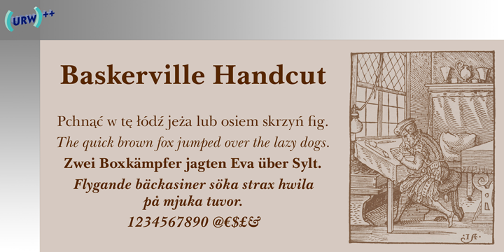 Baskerville Handcut™