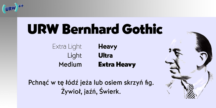 Urw Gothic L Font License