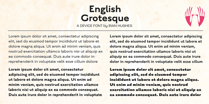 English Grotesque