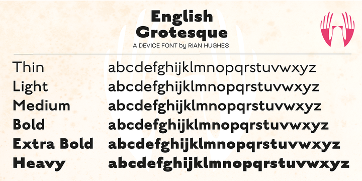 English Grotesque