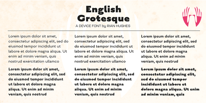 English Grotesque