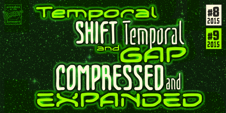 Temporal Shift and Temporal Gap Expanded 