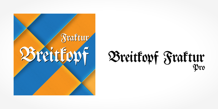 Breitkopf Fraktur Pro