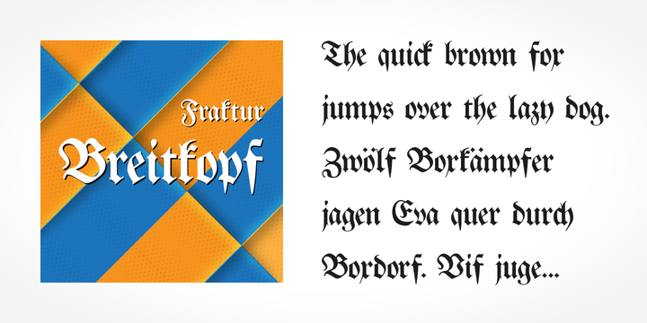 Breitkopf Fraktur Pro