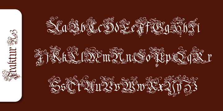 Fraktur No3 Pro