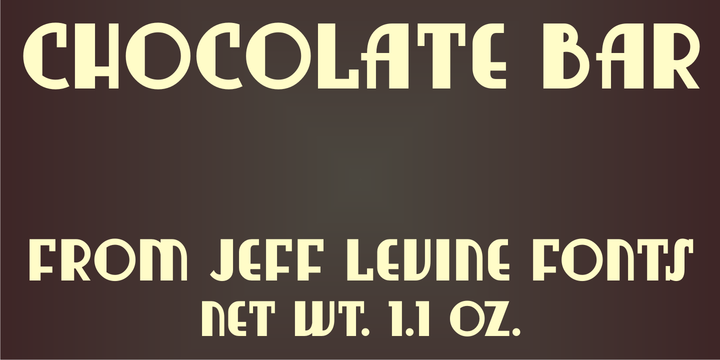 Chocolate Bar JNL 