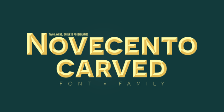 Novecento Carved
