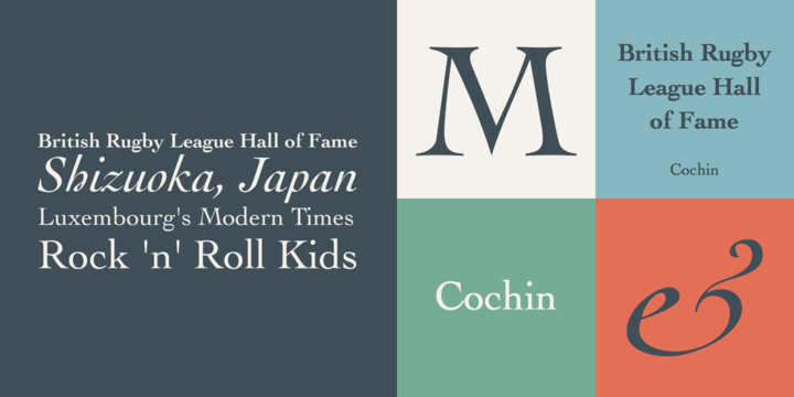 Free Download Cochin Bold Font